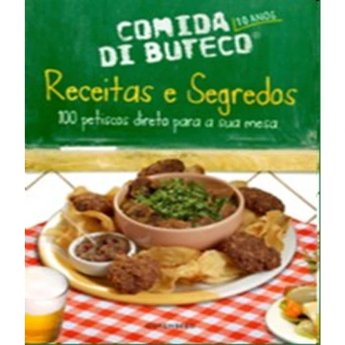 LIVRO COMIDA DE BUTECO RECEITAS E SEGREDOS