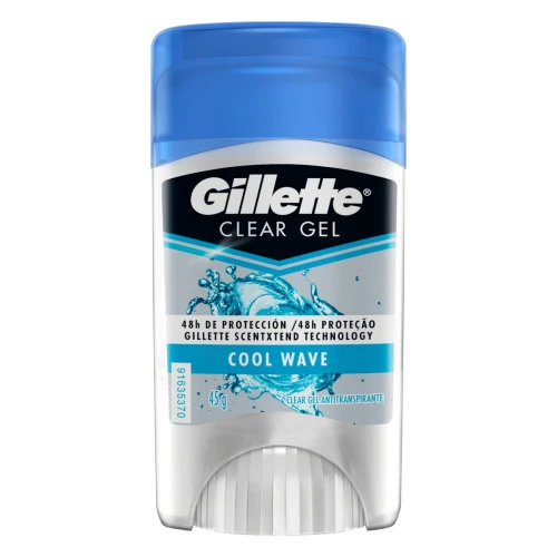 ANTITRANSPIRANTE CLEAR GEL COOL WAVE GILLETTE 45G
