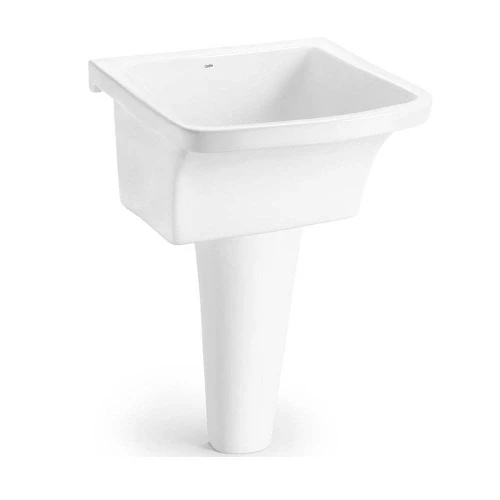 TANQUE LAVANDERIA 31 LITROS 53 5X48 5X31CM SEM BANCADA BRANCO CELITE