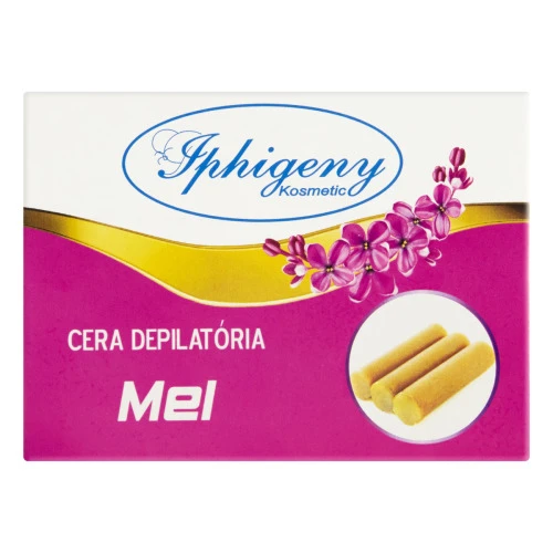 CERA DEPILATÓRIA MEL IPHIGENY KOSMETIC 300G 6 UNIDADES