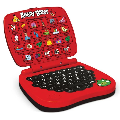 BRINQUEDO DTC MINI LAPTOPINHO ANGRY BIRDS