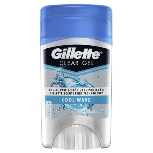 DESODORANTE GEL ANTITRANSPIRANTE GILLETTE COOL WAVE 45G