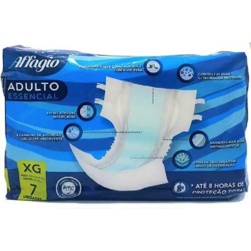 FRALDA GERIATRICA AFFAGIO BEG ESTAR G COM 8