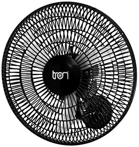 VENTILADOR 60 CM PAREDE PRETO TRON 127 V