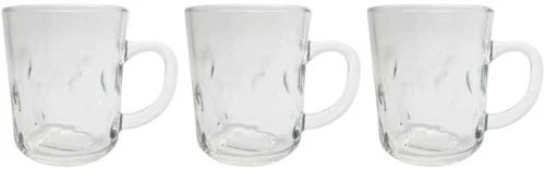 CONJUNTO DE CANECAS CASA AMBIENTE 3 PECAS 230ML XIVI008