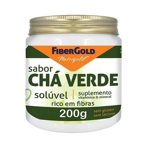 FIBERGOLD CHÁ VERDE 200G NUTRIGOLD