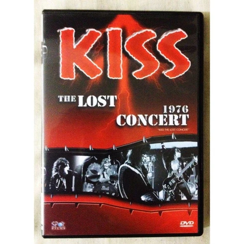 DVD KISS THE LOST CONCERT 1976