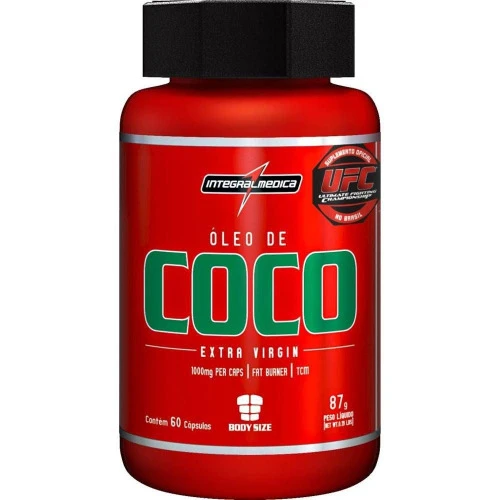 ÓLEO DE COCO 60 CAP INTEG