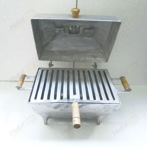 CHURRASQUEIRA BAFO INOX