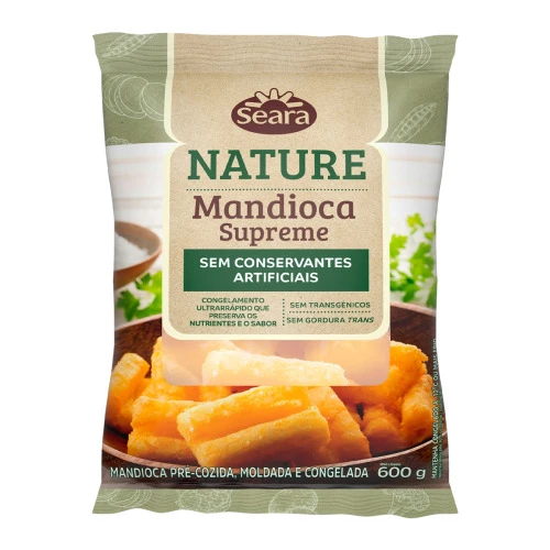 MANDIOCA SUPREME SEARA NATURE 600G