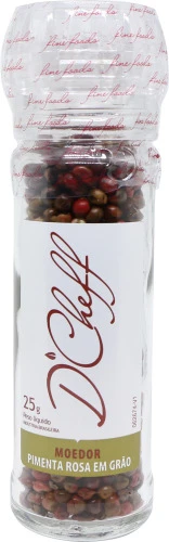 MOEDOR D CHEFF PIMENTA ROSA 25G