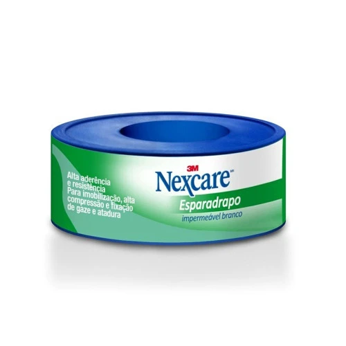 ESPARADRAPO IMPERMEÁVEL NEXCARE BRANCO 12MM X 3M