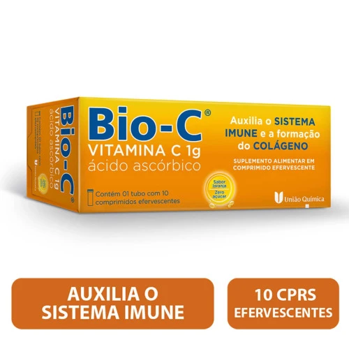 BIO C 1G COM 10 COMPRIMIDOS