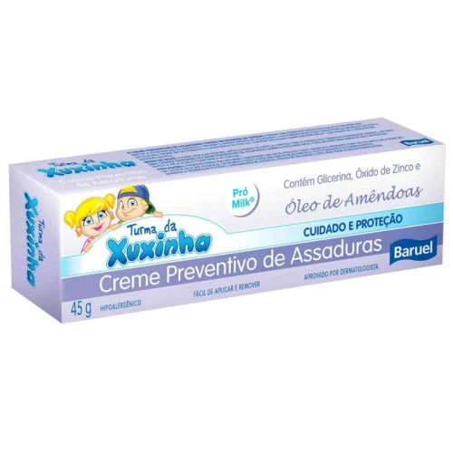 CREME PARA ASSADURAS BARUEL 45G TURMA DA XUXINHA