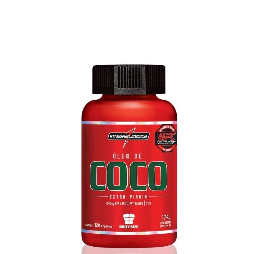 ÓLEO DE COCO 1000MG 120CAP INTEGRALMEDICA