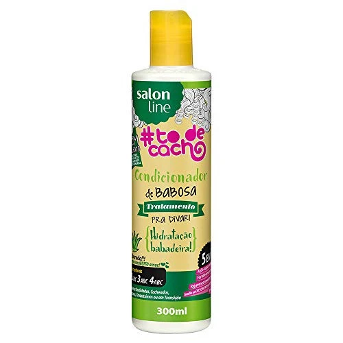 CONDICIONADOR SALON LINE TO DE CACHO BABOSA FRASCO 300ML