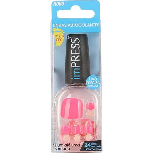 UNHAS POSTIÇAS PARA PEÇAS FIRST KISS AUTOCOLANTES IMPRESS UP ALL NIGHT