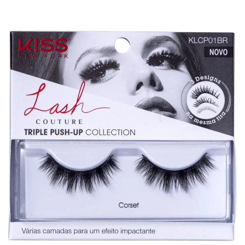 KISS CILIOS R KLCP01BR LASH COUTURE T PUSH UP CORSET