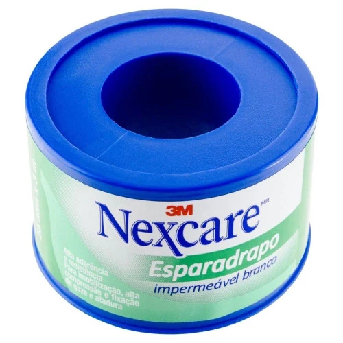 ESPARADRAPO IMPERMEÁVEL NEXCARE BRANCO 25MM X 3M