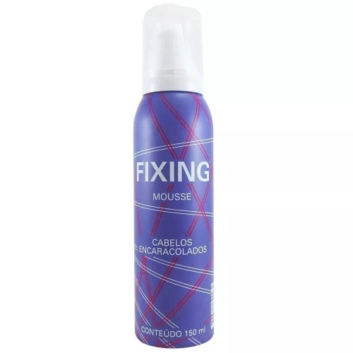 KIT COM 05 - MOUSSE DE CABELO FIXING CABELOS ENCARACOLADOS