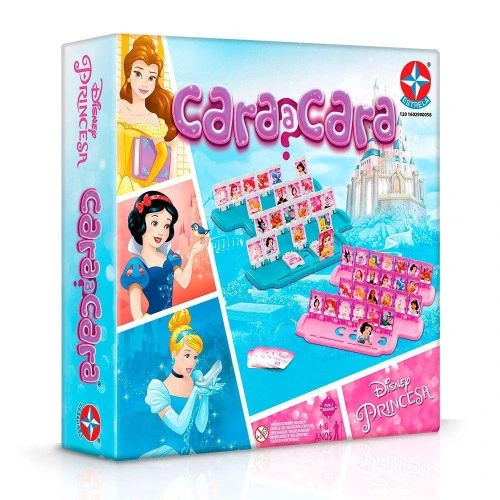 JOGO CARA A CARA PRINCESAS DISNEY ESTRELA