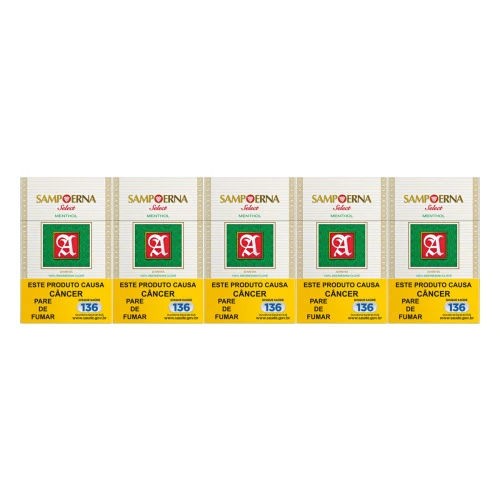 PACK CIGARRO KRETEK MENTHOL SAMPOERNA SELECT BOX