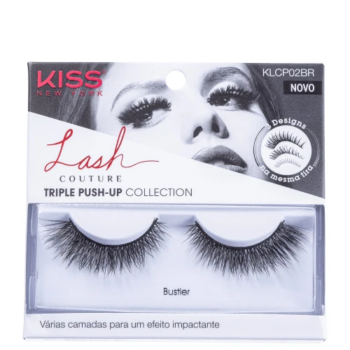 KISS CILIOS R KLCP02BR LASH COUTURE T PUSH UP BUSTIER