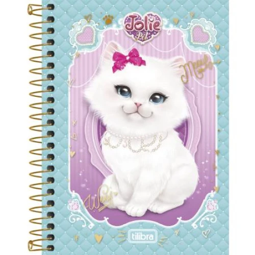 CADERNETA JOLIE PET 96 FOLHAS 145G TILIBRA