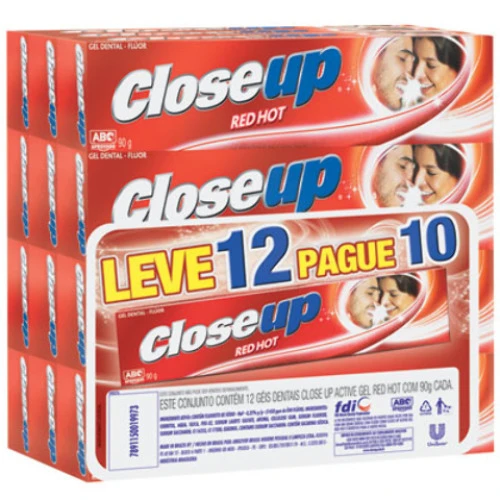 CREME DENTAL CLOSE UP L12 P10 RED HOT