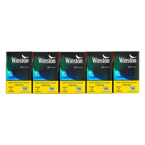 PACK CIGARRO DOUBLE MINT WINSTON BLENDER 10 MAÇÕS
