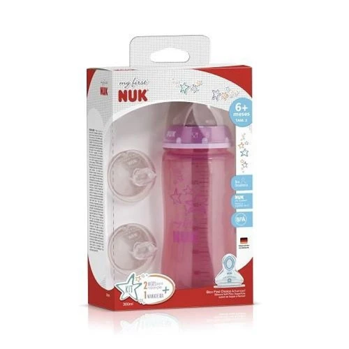 KIT MY FIRST MAMADEIRA E BICO GIRL NUK PA735003 2G PA7061 2G
