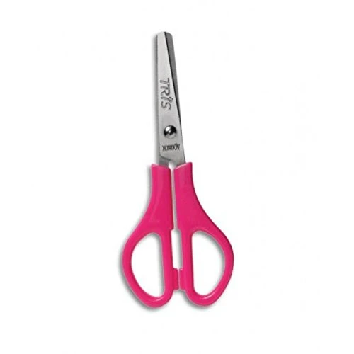 TESOURA TRIS ESC CLASSIC PINK 13CM