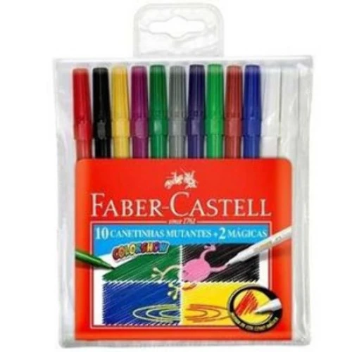 FABER CASTELL MUTANTE HIDROGRÁFICA 12 UNIDADES