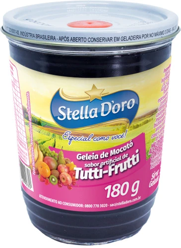 GELÉIA STELA D ORO TUTTI FRUTTI 180G