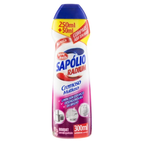 SAPON CREMOSO MULTIUSO BOUQUET SAPÓLIO RADIUM SQUEEZE 300ML