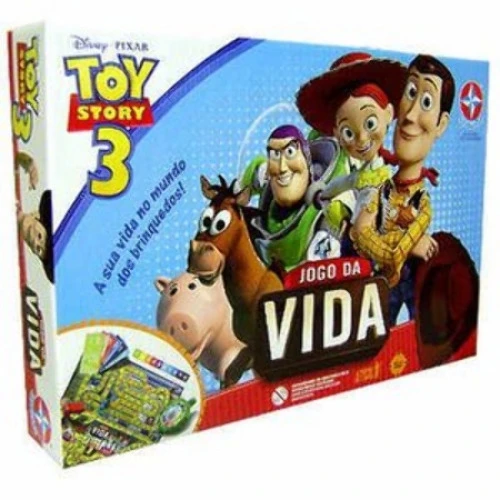 ESTRELA JOGO DA VIDA TOY STORY 3