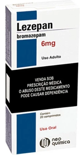LEZEPAN 6 MG 20 COMPRIMIDOS NEO QUÍMICA SIMILAR