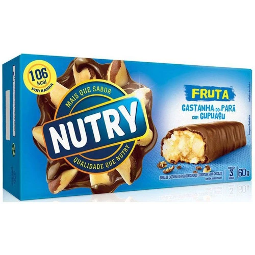 NUTRY FRUTA COM 3 CASTANHA CHOCOLATE