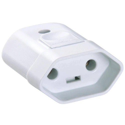 PLUGUE FEMEA 2P 20A 250V BRANCO