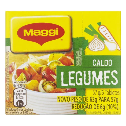 MAGGI CALDO DE LEGUMES DSPL 15 10X57G BR