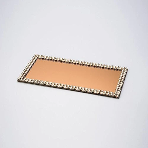 SUPORTE ACRÍLICO MULTIUSO 32X16 DOURADO ESPELHADO