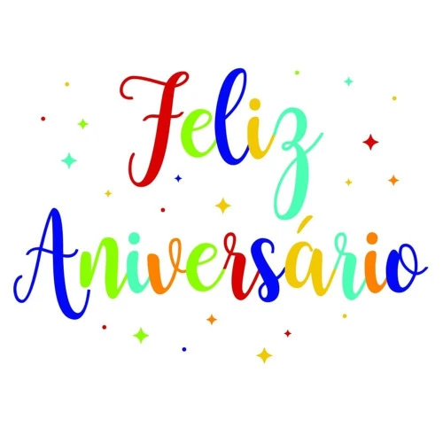 LETTERING TRANSFER PARA BALÃO FELIZ ANIVERSÁRIO P 1 UNIDADE