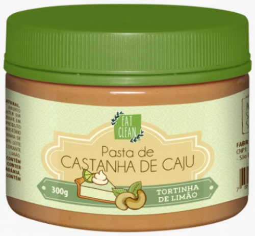 PASTA DE CAST DE CAJU TORT DE LIM EAT CLEAN 300G