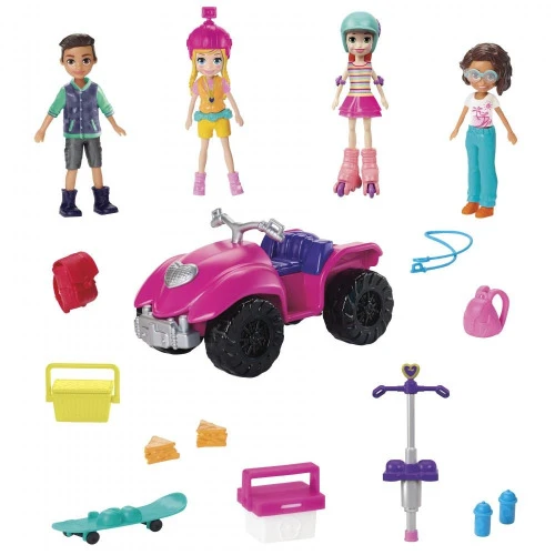 POLLY POCKET DIVERSÃO COM OS AMIGOS GNH09 MATTEL