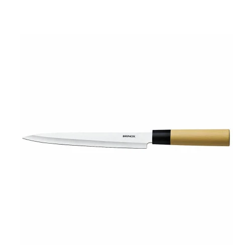 FACA PARA SUSHI E SASHIMI 8 1/2¿ SAMURAI BRINOX AÇO INOX