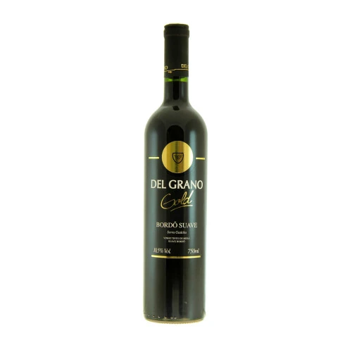VINHO BRASILEIRO DEL GRANO 750ML BORDO SUAVE GOLD