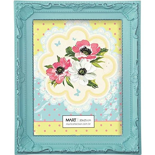 PORTA RETRATO MART 10X15CM AZUL CANDY