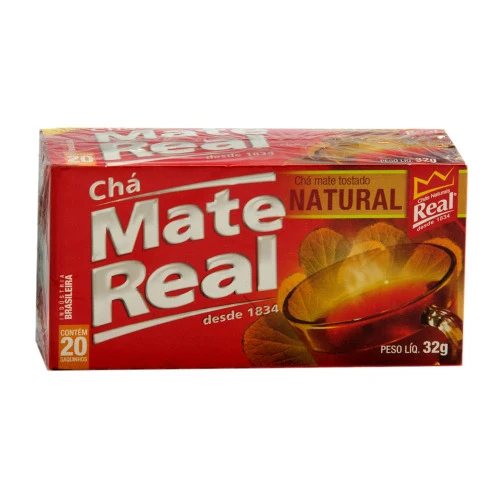 CHÁ MATE REAL BAGS 32G SAQUINHO NATURAL
