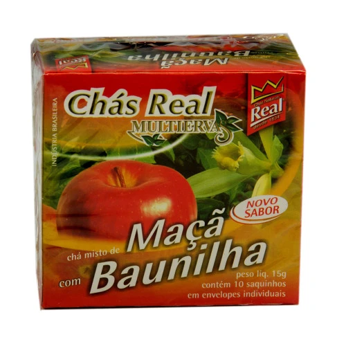 CHÁ REAL 15G MATE MISTO MACA BAUNILHA