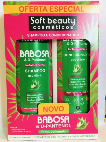 SHAMPOO COND SOFT FIX 300ML SOU BABOSA